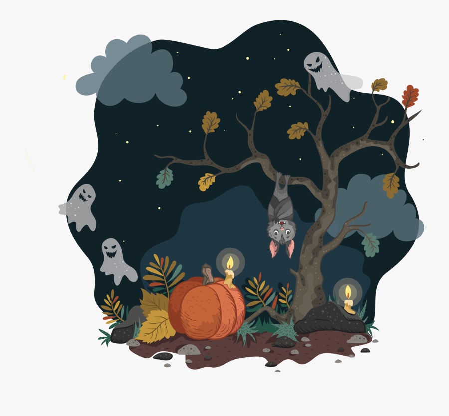 Transparent Cartoon Forest Png - Illustration, Transparent Clipart
