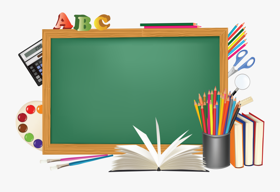 Png V - Clipart School Supplies Background, Transparent Clipart