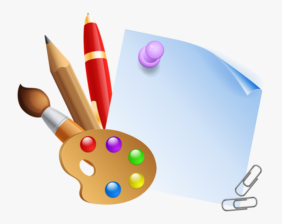 4 - Marcos De Arte Para Niños, Transparent Clipart