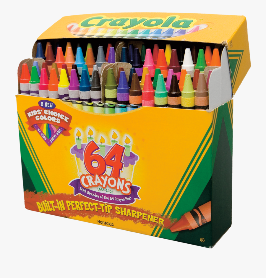 Crayola Crayons, Transparent Clipart