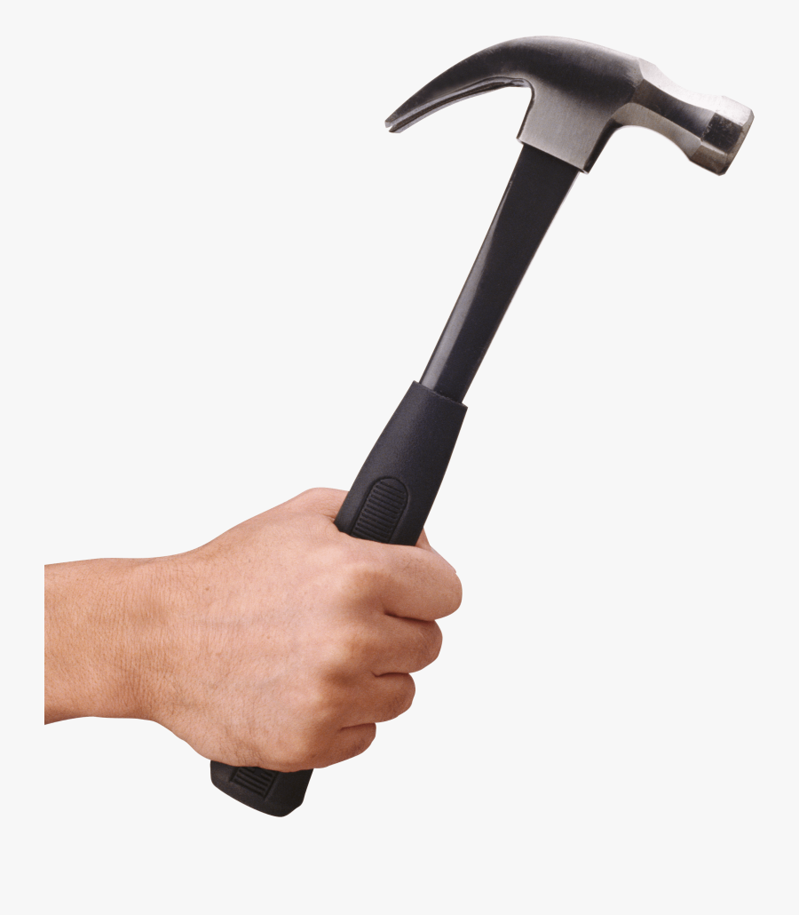 Clip Art Hand Holding Axe - Hand Hammer Png, Transparent Clipart