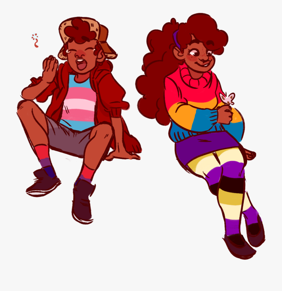 If You Love Your Girlfriend Clap Your Hands 👏👏 - Trans Twins Gravity Falls, Transparent Clipart