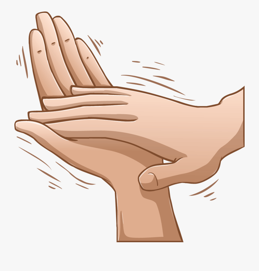 Hands Clapping Clipart, Transparent Clipart