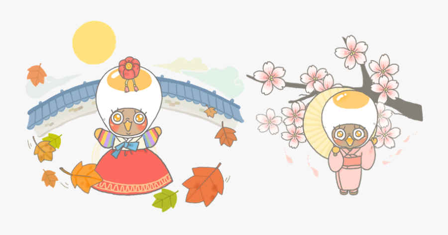 Reasons Why You - Eggbun Korean Learning, Transparent Clipart