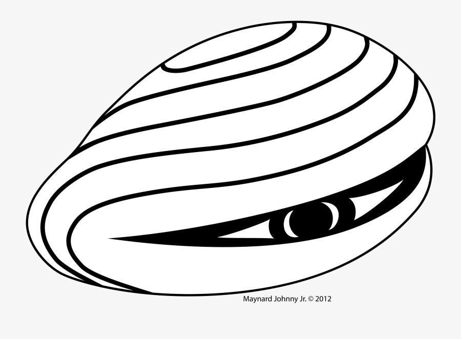 Clam Transparent Art, Transparent Clipart