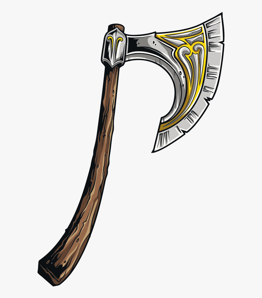 Middle Ages Weapon Ax Transprent Png Free - Medieval Weapons, Transparent Clipart