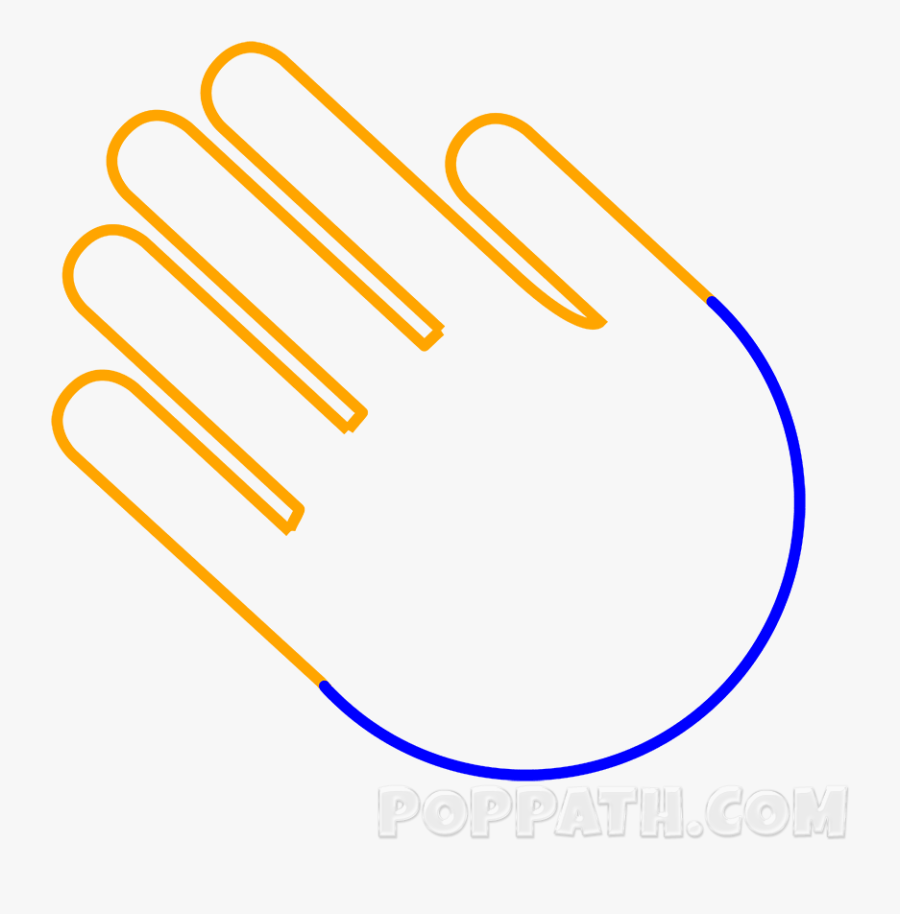 Transparent Clap Png - Clapping Hands Drawing Easy, Transparent Clipart