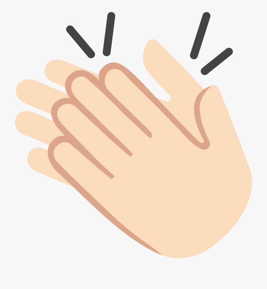 Iphone Emoji Hand Clap - Sharechat, Transparent Clipart