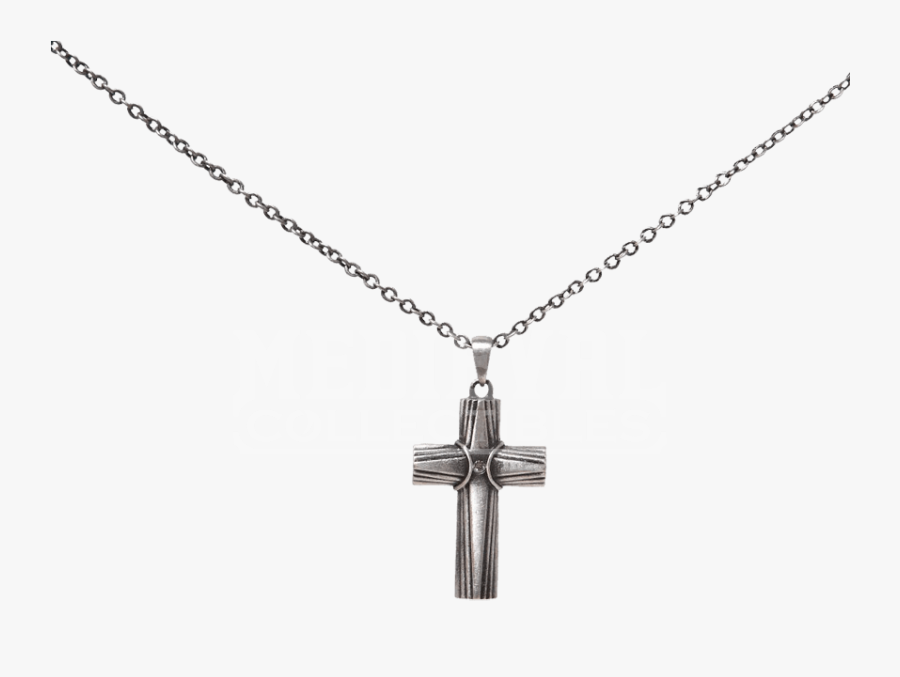 Cross Clipart Medieval - Transparent Background Cross Necklace Png, Transparent Clipart