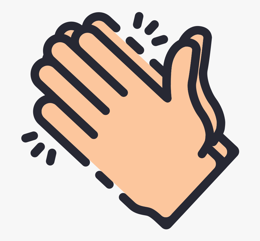 Transparent Clapping Png - Hand Vector Hi Png, Transparent Clipart