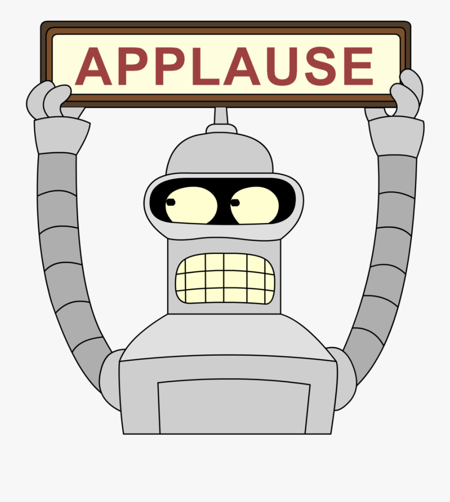 Futurama Png - Futurama Bender Applause, Transparent Clipart