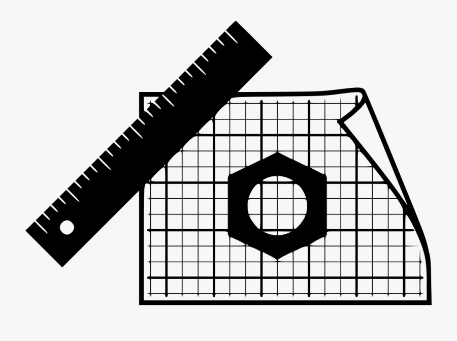 Svg Black And White Download Architect Clipart Technical - Engineering Drawing, Transparent Clipart