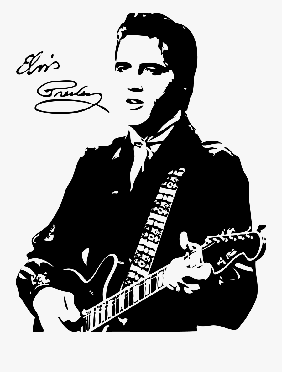 Elvis Cliparts - Elvis Presley, Transparent Clipart