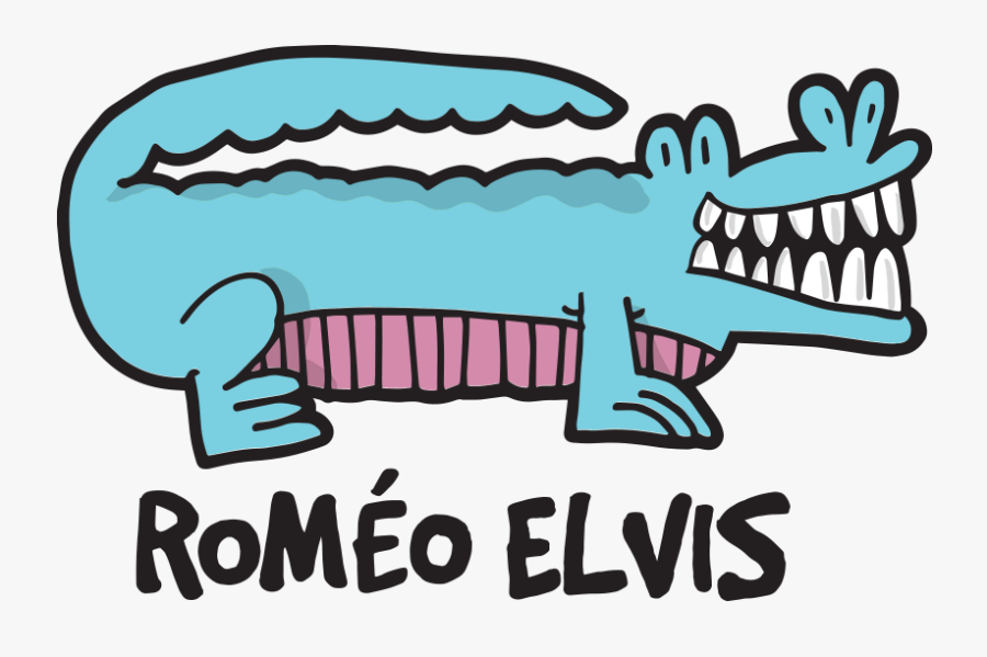 Romeo Elvis Merch Capsule Clipart , Png Download - Romeo Elvis Croco Dessin, Transparent Clipart