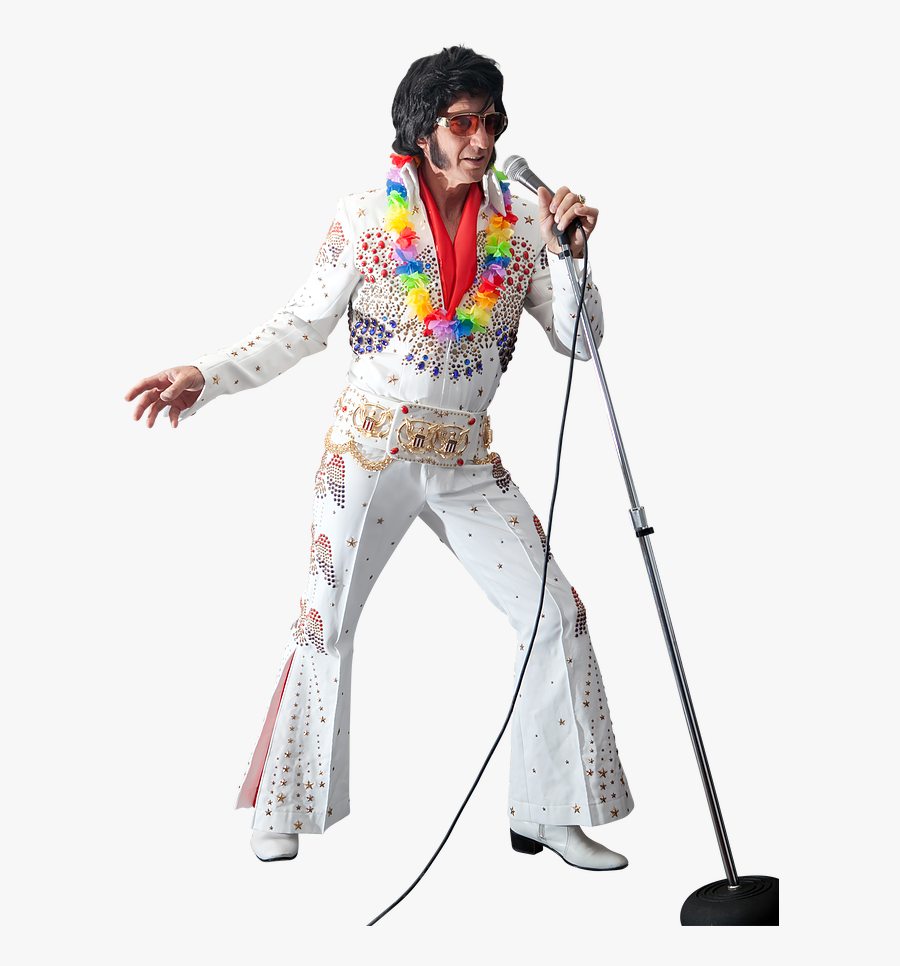 Elvis Impersonator Batemans Bay - Singing, Transparent Clipart