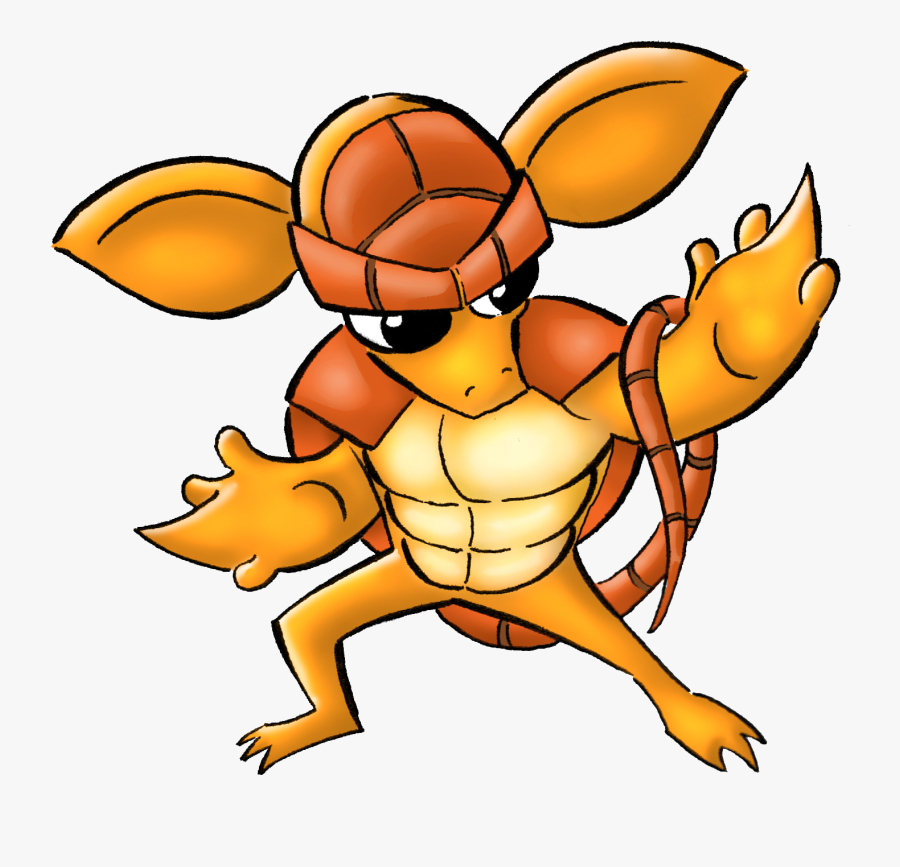 Anglerfish Drawing Watercolor - Clipart Cartoon Armadillo, Transparent Clipart