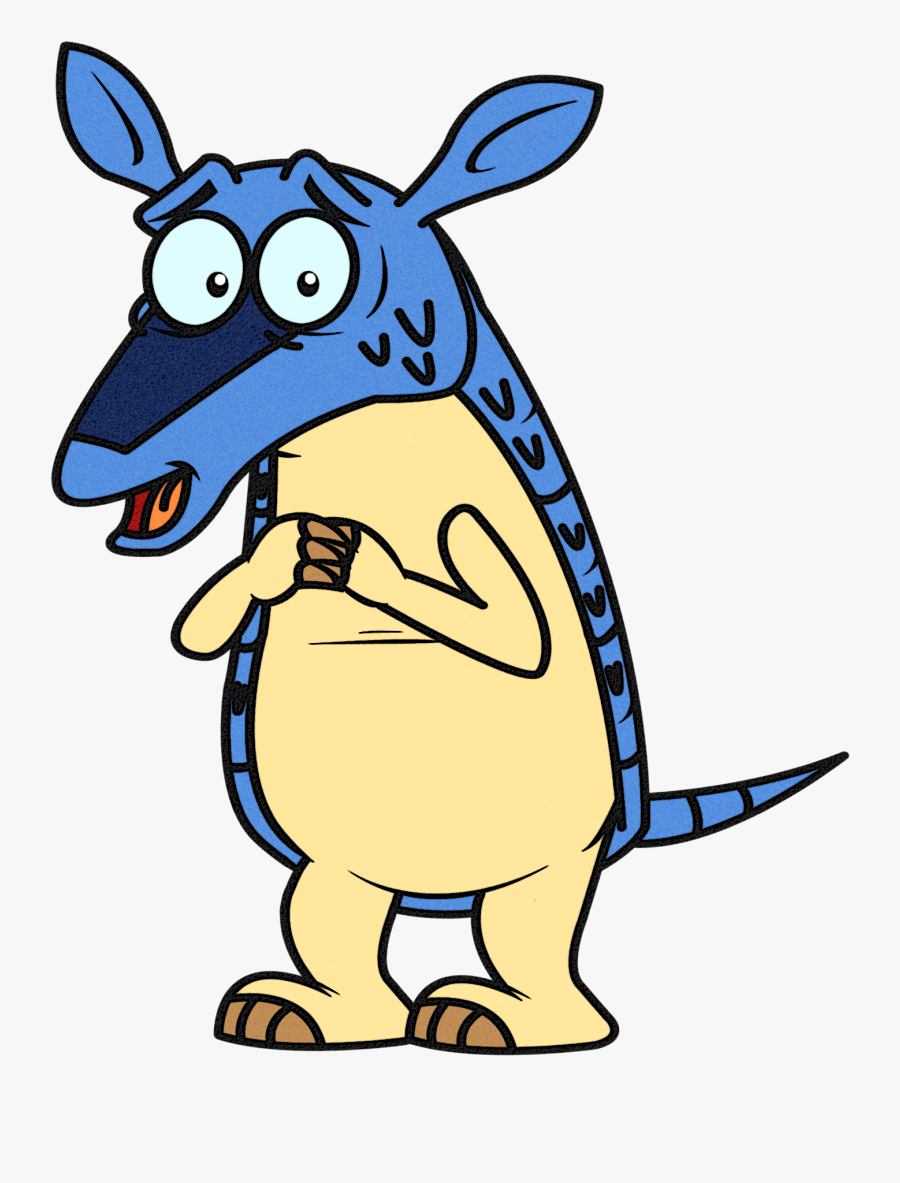 Vector Library Armadillo Clipart Simple - Armadillo Cartoon Png, Transparent Clipart