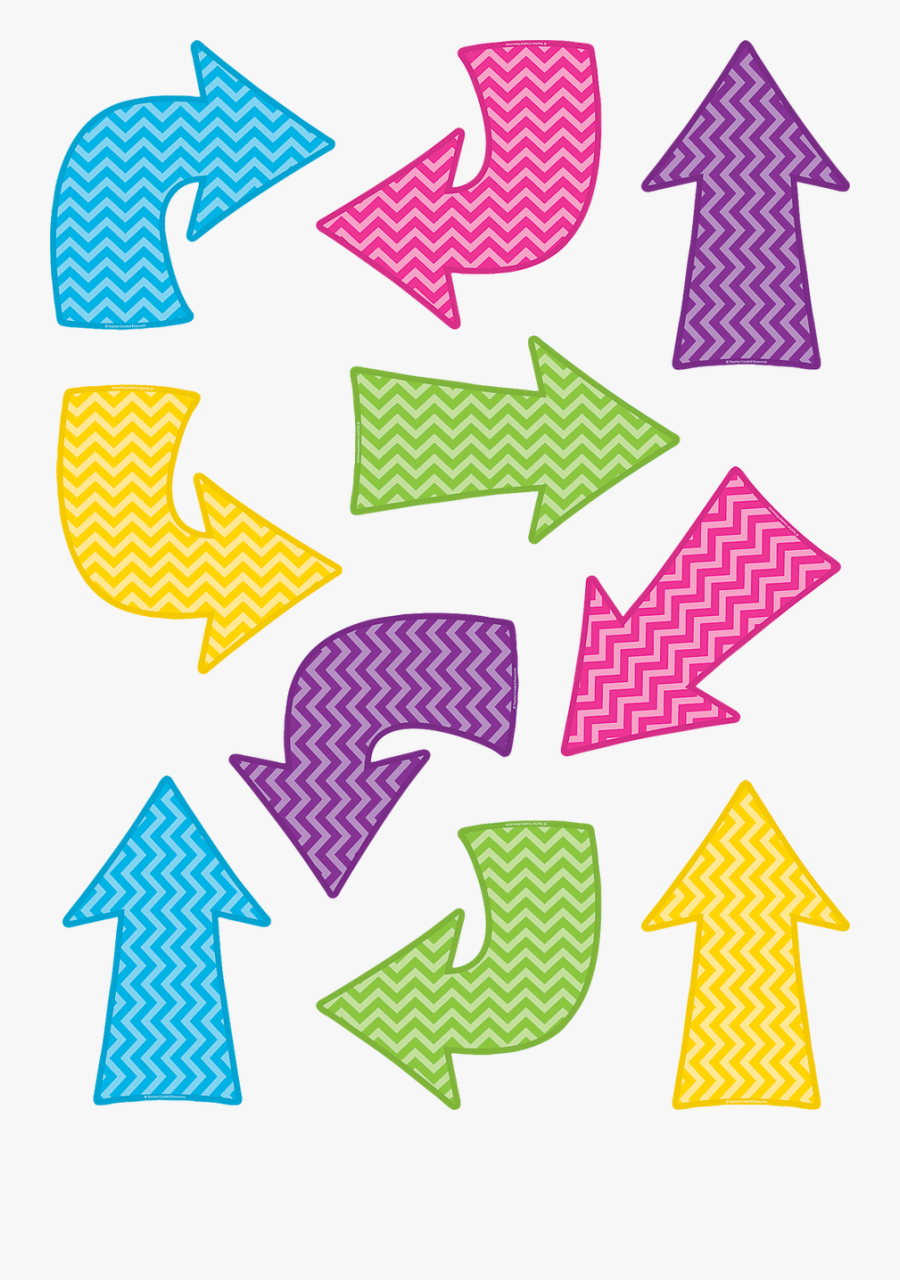 Tcr5630 Chevron Arrows Accents Image - Teacher Creed Clipart, Transparent Clipart