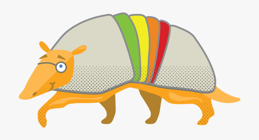 Armadillo Clipart Colorful - Insect, Transparent Clipart