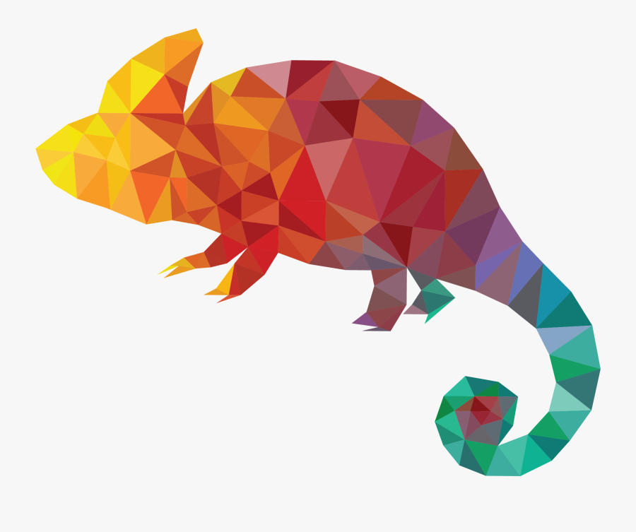 Clip Art Gemstone Climbing Center - Chameleon Logo, Transparent Clipart