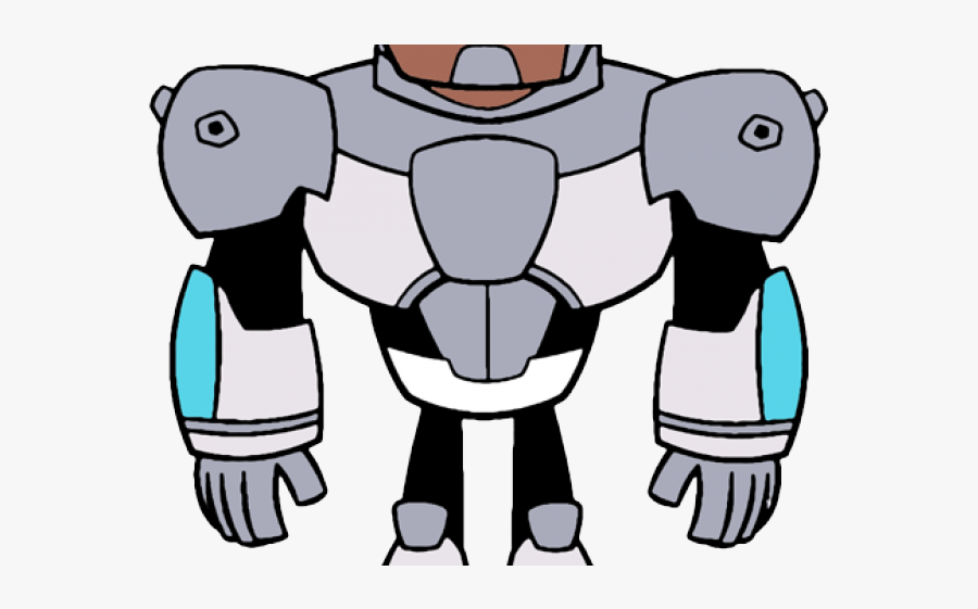 Teen Titans Go Characters Cyborg, Transparent Clipart