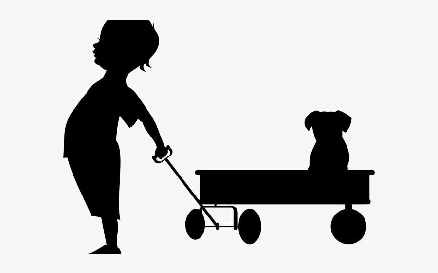 Boy Walking Silhouette Png, Transparent Clipart