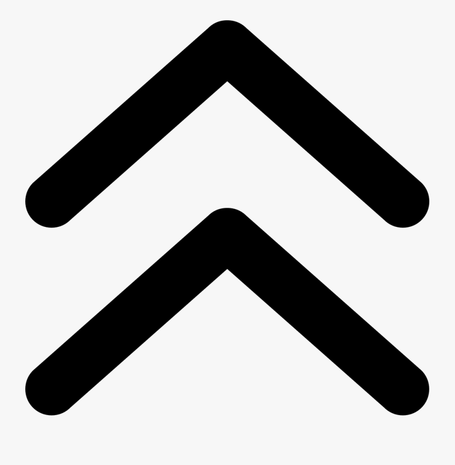 Arrow Carrot Up Comments - 3 Arrows Pointing Up, Transparent Clipart