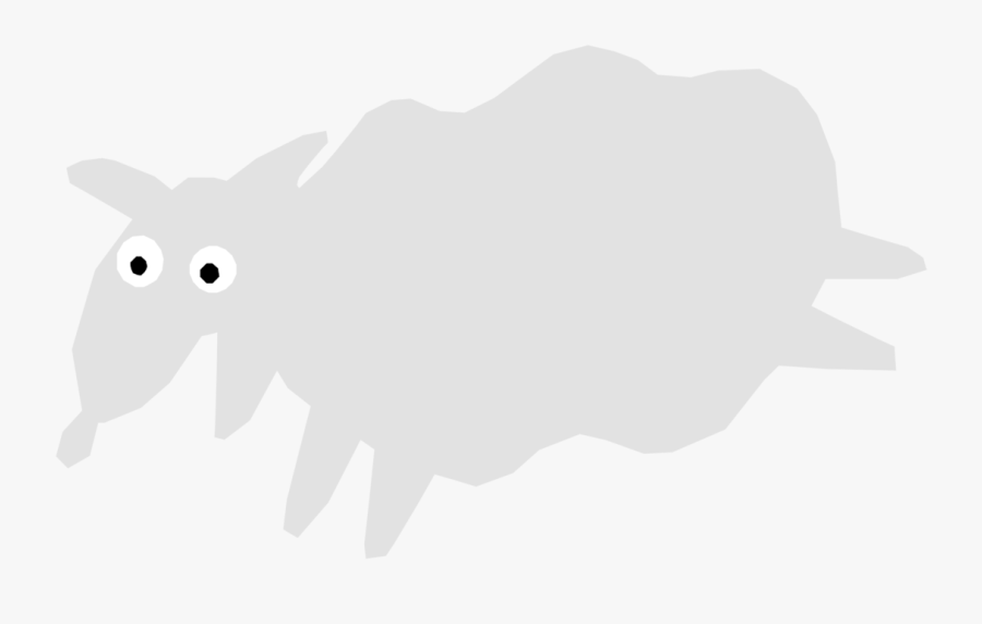 Rabits And Hares,monochrome Photography,carnivoran - Sheep, Transparent Clipart