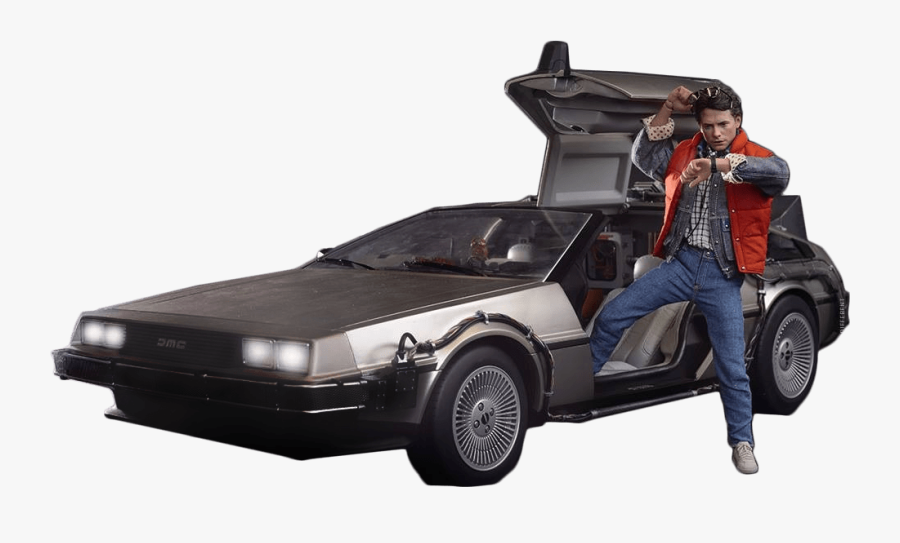 Thumb Image - Delorean De Volta Para O Futuro, Transparent Clipart