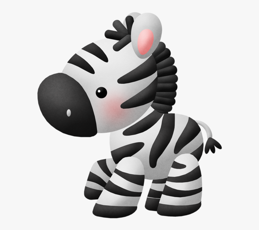 Infant Zebra Horse Clip Art - Safari Animado, Transparent Clipart