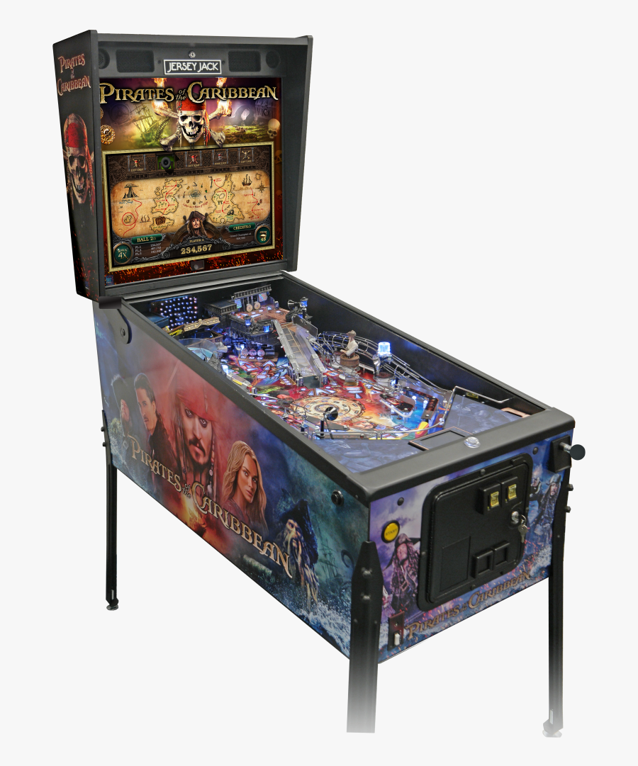 Pinball Clipart Jersey Jack - Jersey Jack Pinball Cabinet, Transparent Clipart