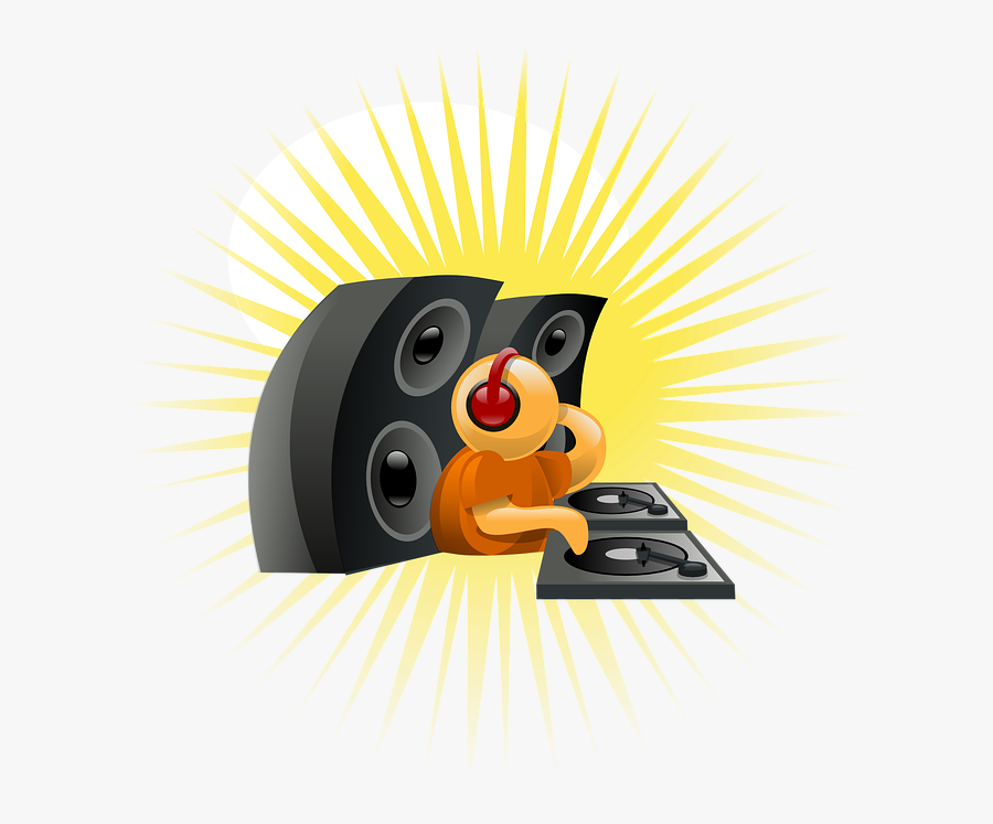Dj Clipart Dj Turntable, Transparent Clipart