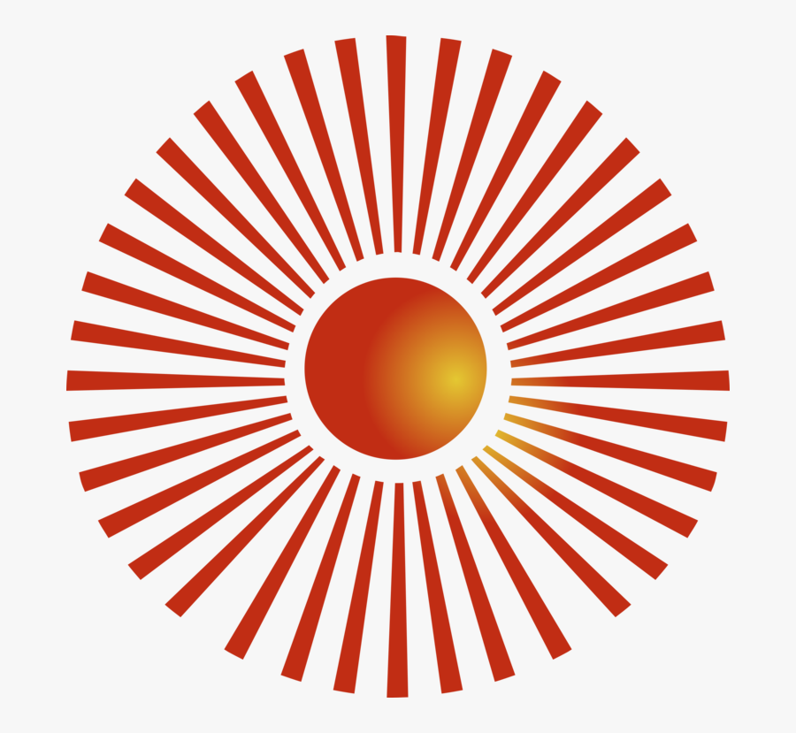 Wheel,logo,circle - Red Transparent Sunburst Effect, Transparent Clipart