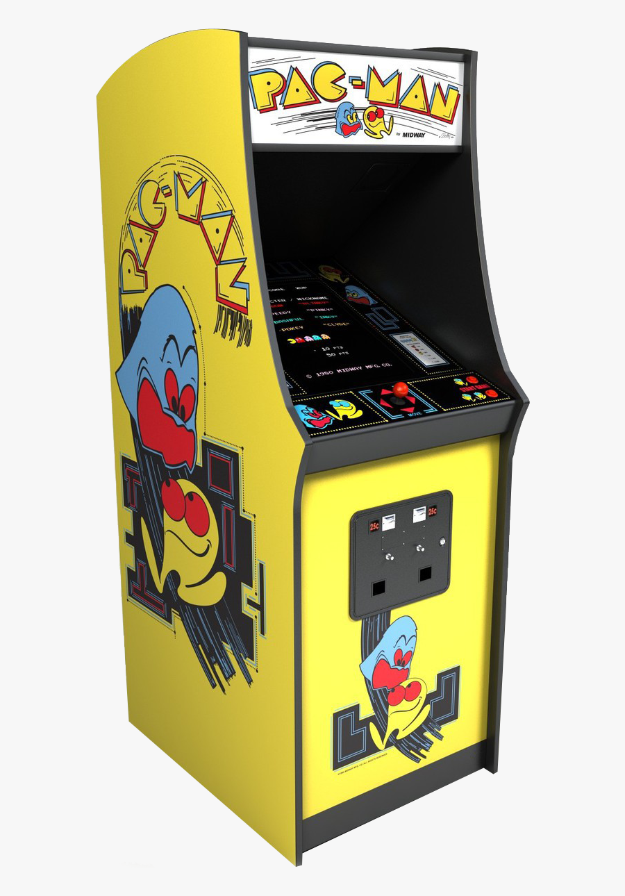 Arcade Machine Png - Pacman Arcade Machine , Free Transparent Clipart