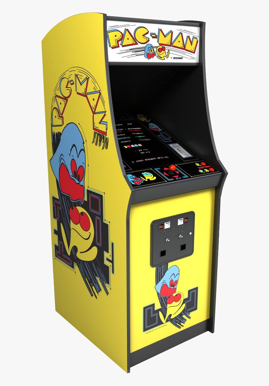 Arcade Machine Png - Pacman Arcade Machine, Transparent Clipart