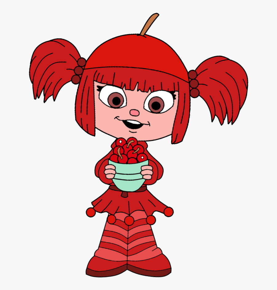 Jubileena Bing-bing With Her Bowl Full Of Cherries - Jubileena Bing Bing Clipart, Transparent Clipart