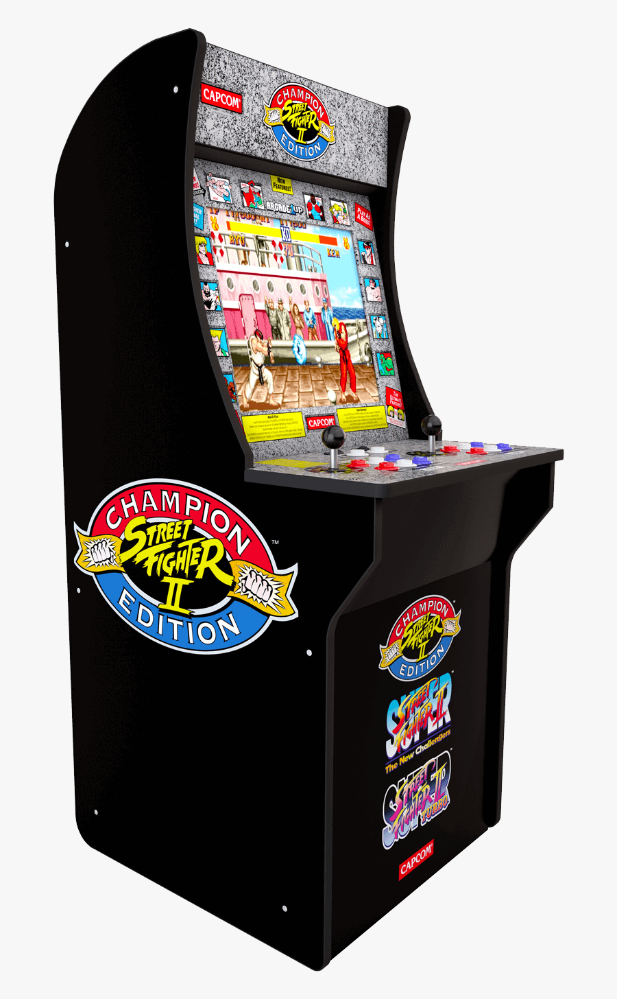 Street Fighter Arcade Cabinet"
 Class="lazyload Lazyload - Street Fighter 2 Arcade 1up, Transparent Clipart