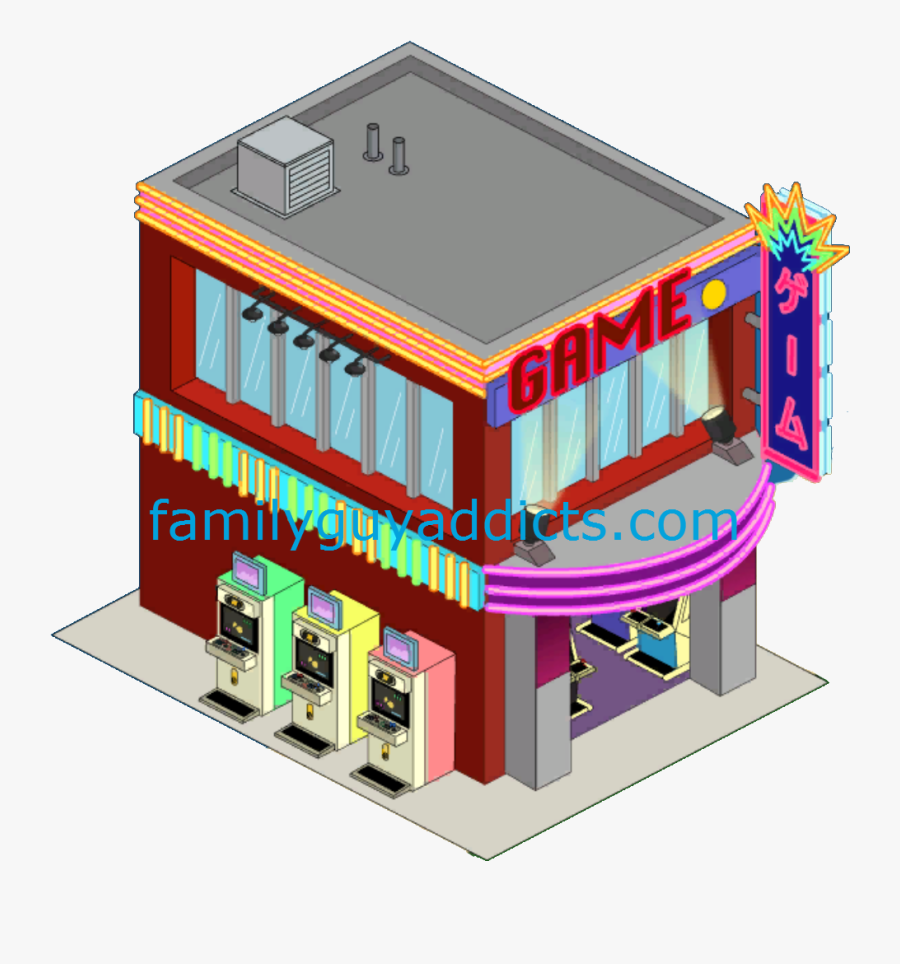 Arcade Building Png - House, Transparent Clipart