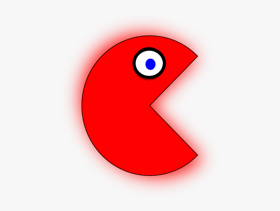 Red Pacman , Free Transparent Clipart - ClipartKey.