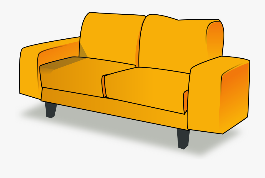 Couch Clipart, Transparent Clipart