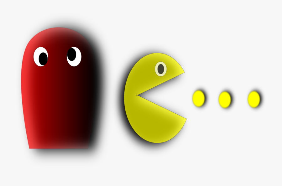 Transparent Pacman Clipart - Pac Man 3d Fundo Transparente, Transparent Clipart
