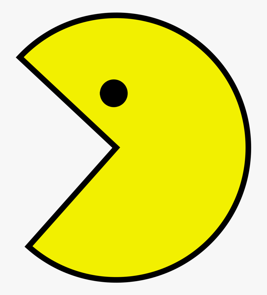 73659 - Pac Man Facing Left Png, Transparent Clipart