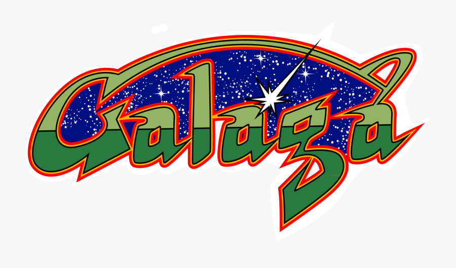Galaga Logo Transparent, Transparent Clipart