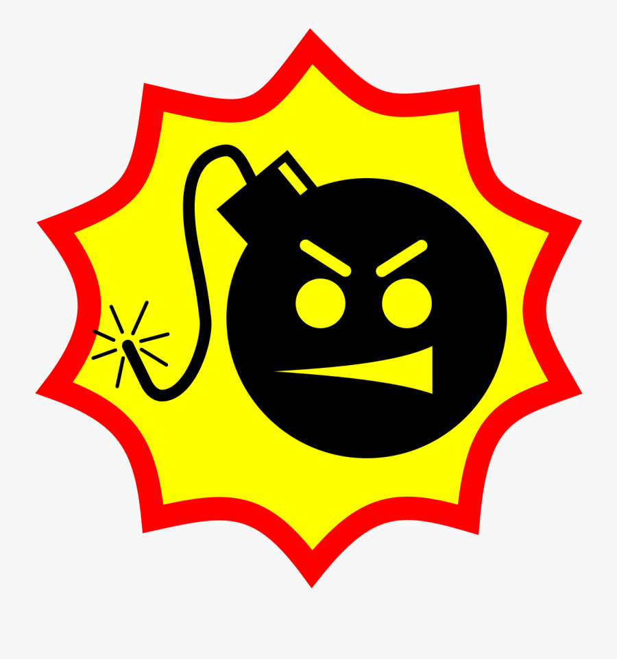Serious Sam Bomb Logo, Transparent Clipart