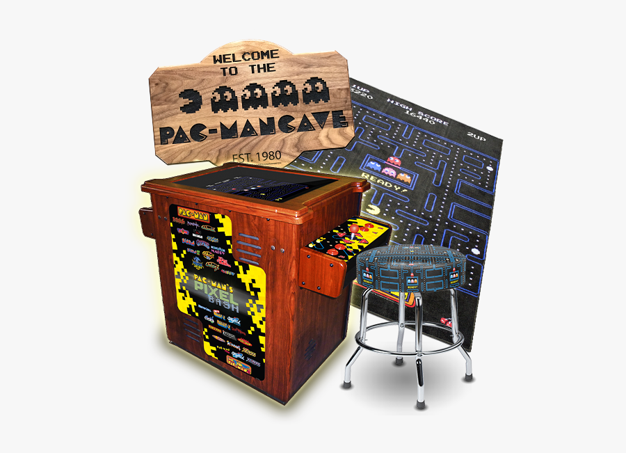 Pixel Bash Cocktail Arcade Machine, A - Pac Man Arcade, Transparent Clipart