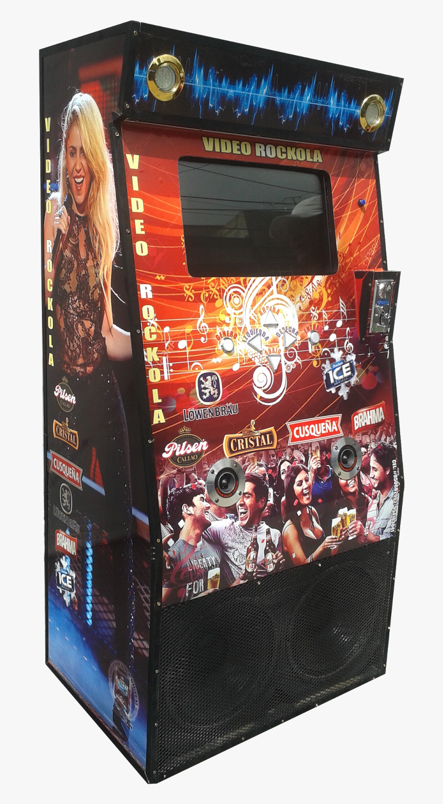 Arcade-game - Rockola Video, Transparent Clipart