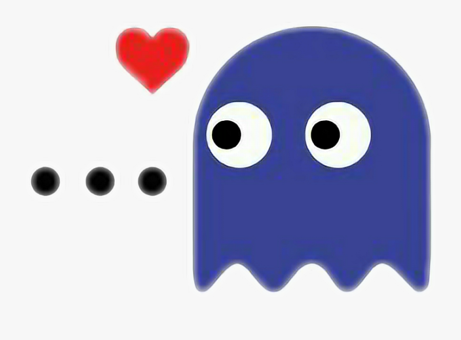 #cute#remix #remixit #vintage #dailysticker #ghost - Imagenes Del Fantasma De Pacman, Transparent Clipart