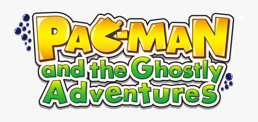 Pac Man Logo Png - Pacman And The Ghostly Adventures Logo, Transparent Clipart