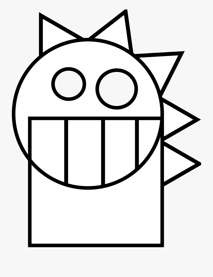 Computer - Lab - Clipart - Cute Dragons Black And White Drawing, Transparent Clipart