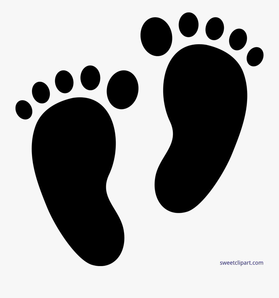 Footprint Clipart Getdrawings - Clipart Baby Footprints, Transparent Clipart